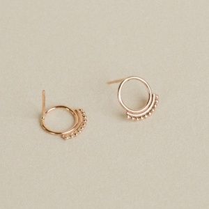 Rackk & Ruin 14K Gold Bonny Stud Earrings